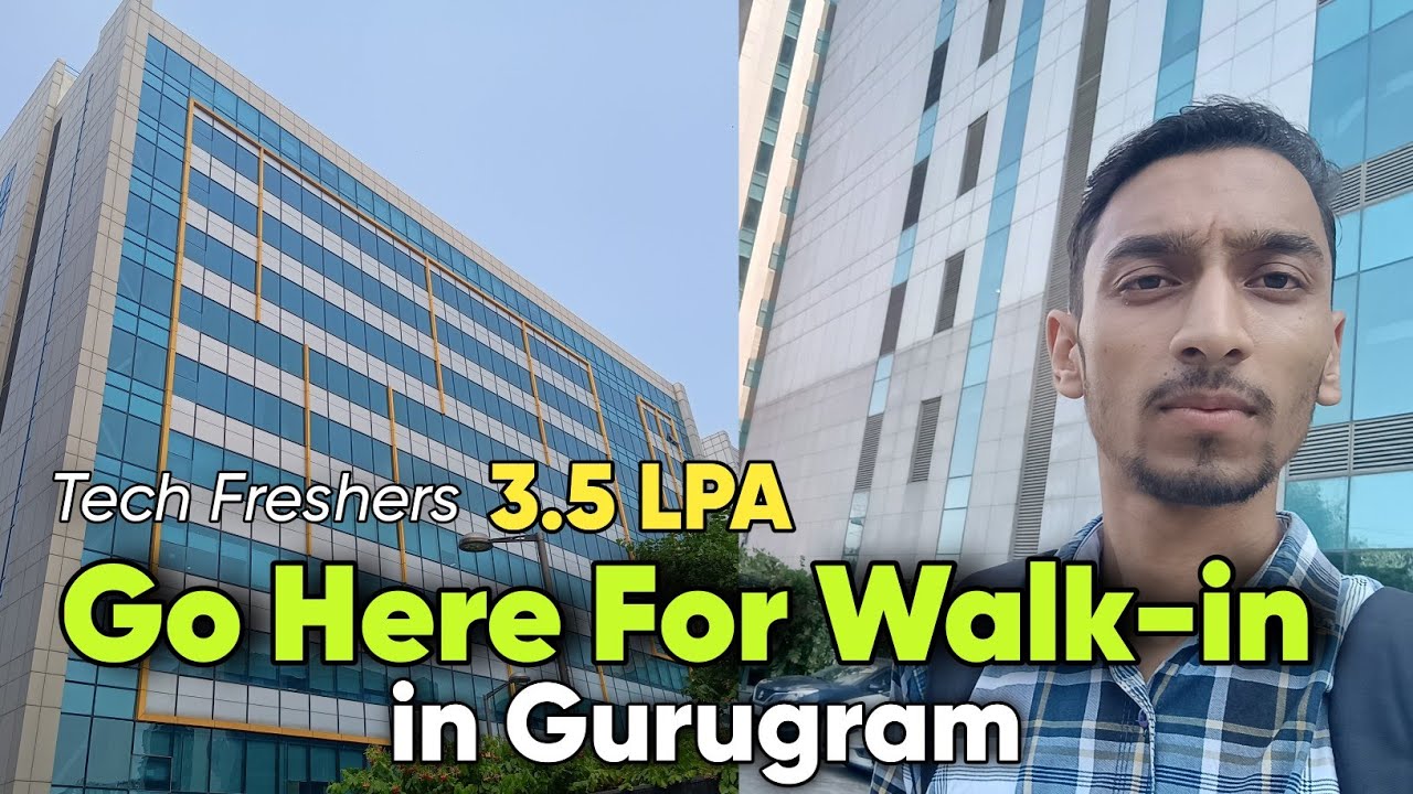 Urgent Walk-in Drive 🔥 For Freshers | Web Developer, React.js, SEO | ₹25k-40k Salary