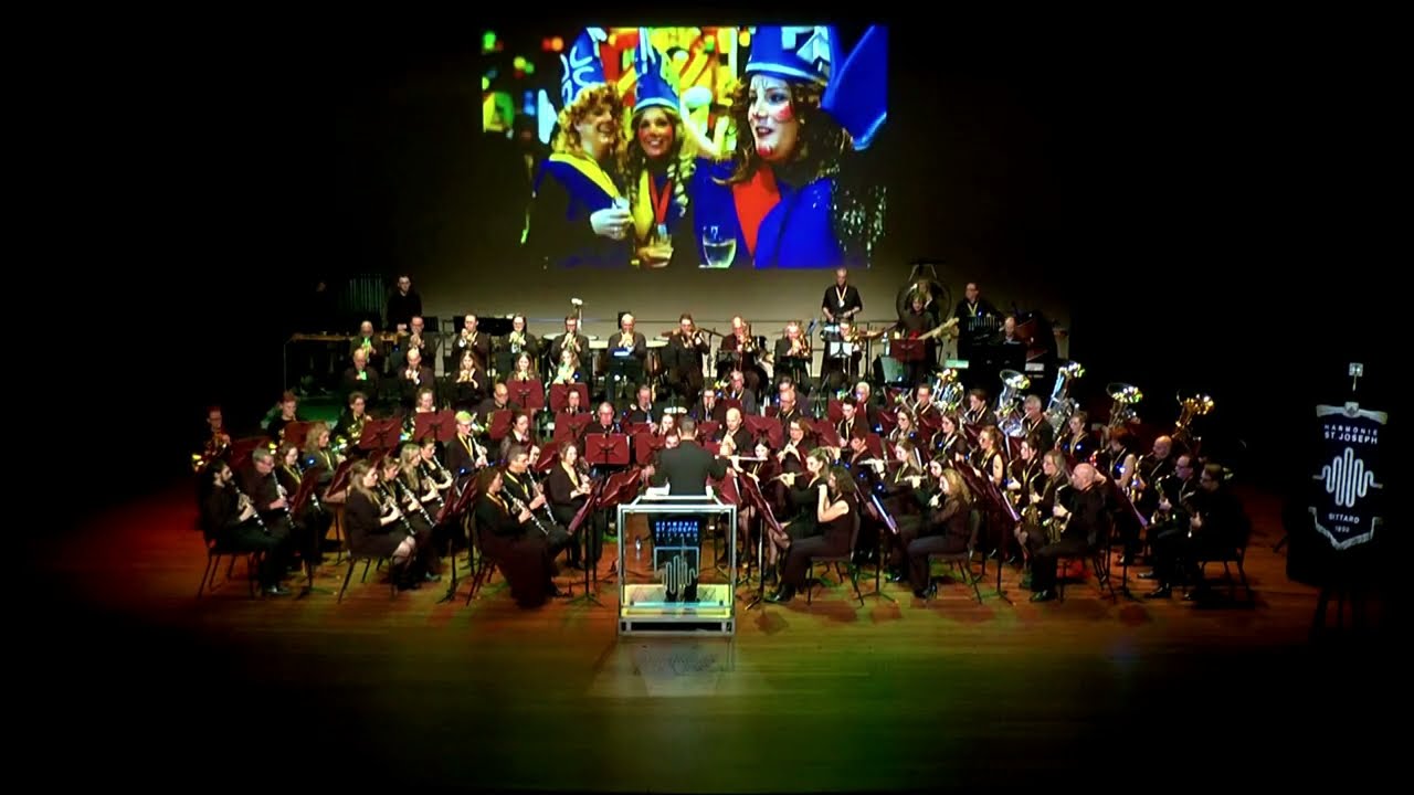 Marotte Mars & Hoog 't Rood, Gael, Gruin | Harmonie St. Joseph Sittard o.l.v. Björn Bus