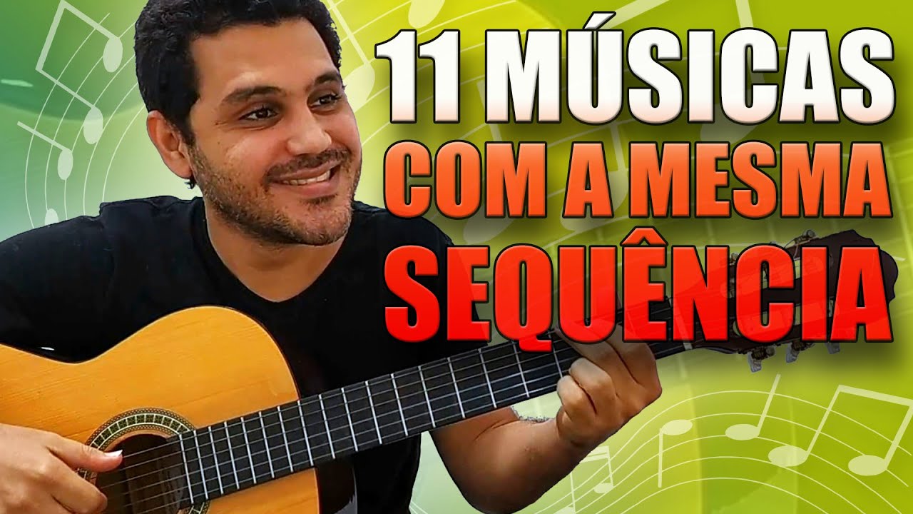 11 Músicas usando a mesma sequência de acordes - G D Em C