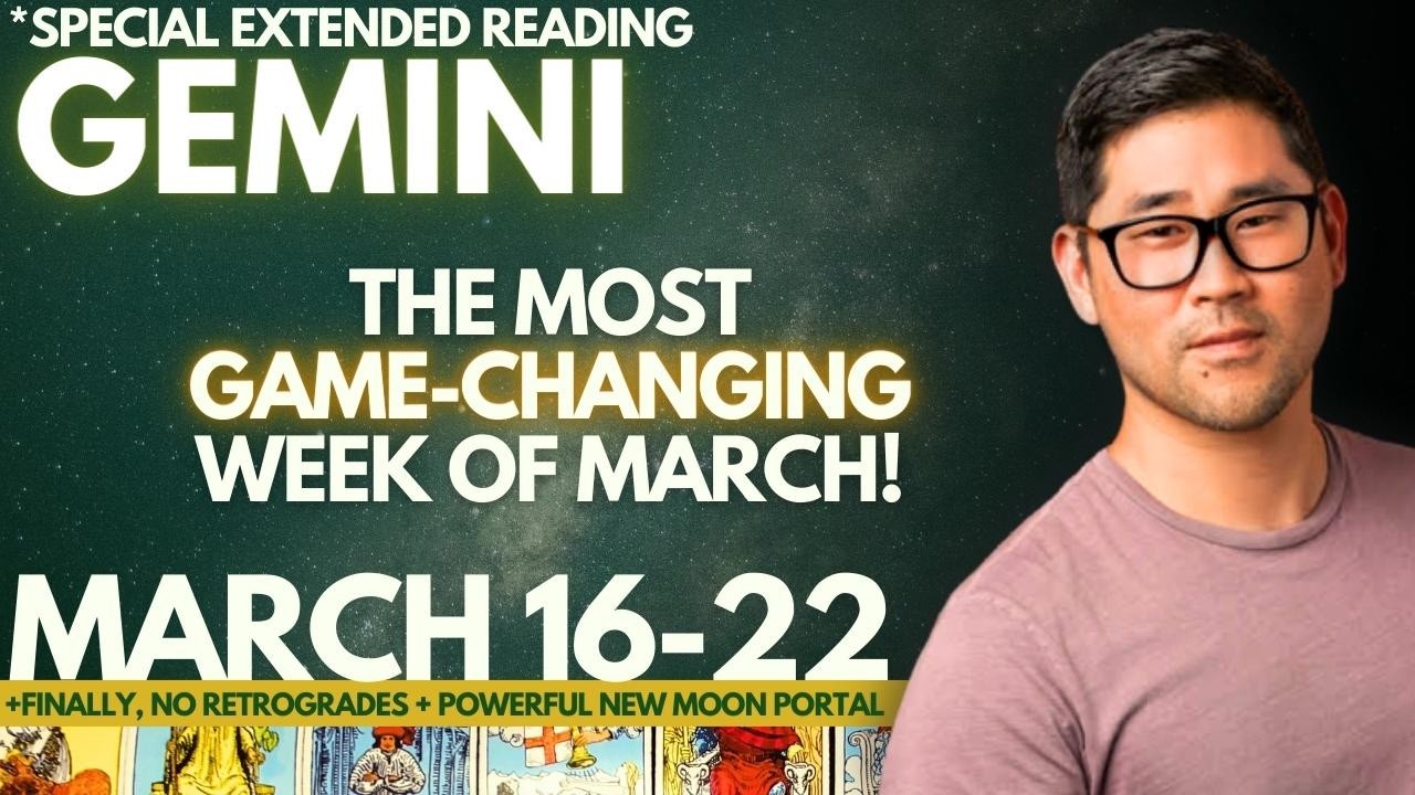 Gemini - NO SIGN EVER GOT A SPREAD LIKE THIS - RARE WEEK! 🌠 March 16-22 Tarot Horoscope