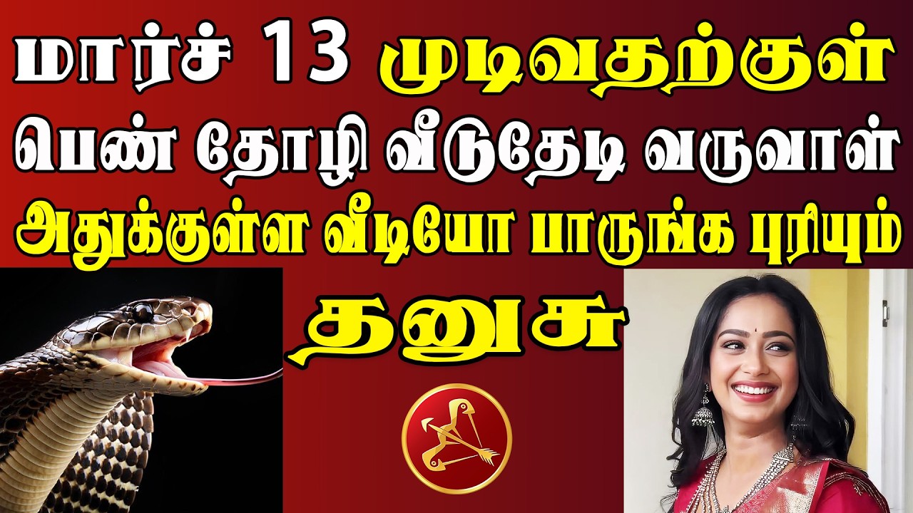 நடக்கப்போவதை தெரிஞ்சுக்கிட்டா 4 நாளைக்கு தூங்கவே மாட்டீங்க  | Dhanusu Rasi | தனுசு ராசி