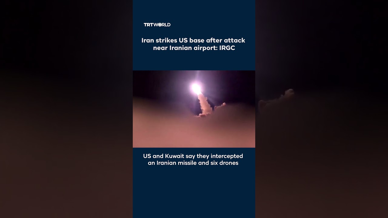 Iran releases video of missile attack