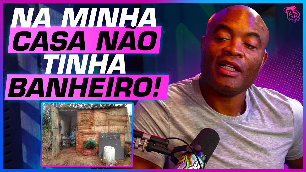 ANDERSON SILVA conta sobre sua INFÂNCIA