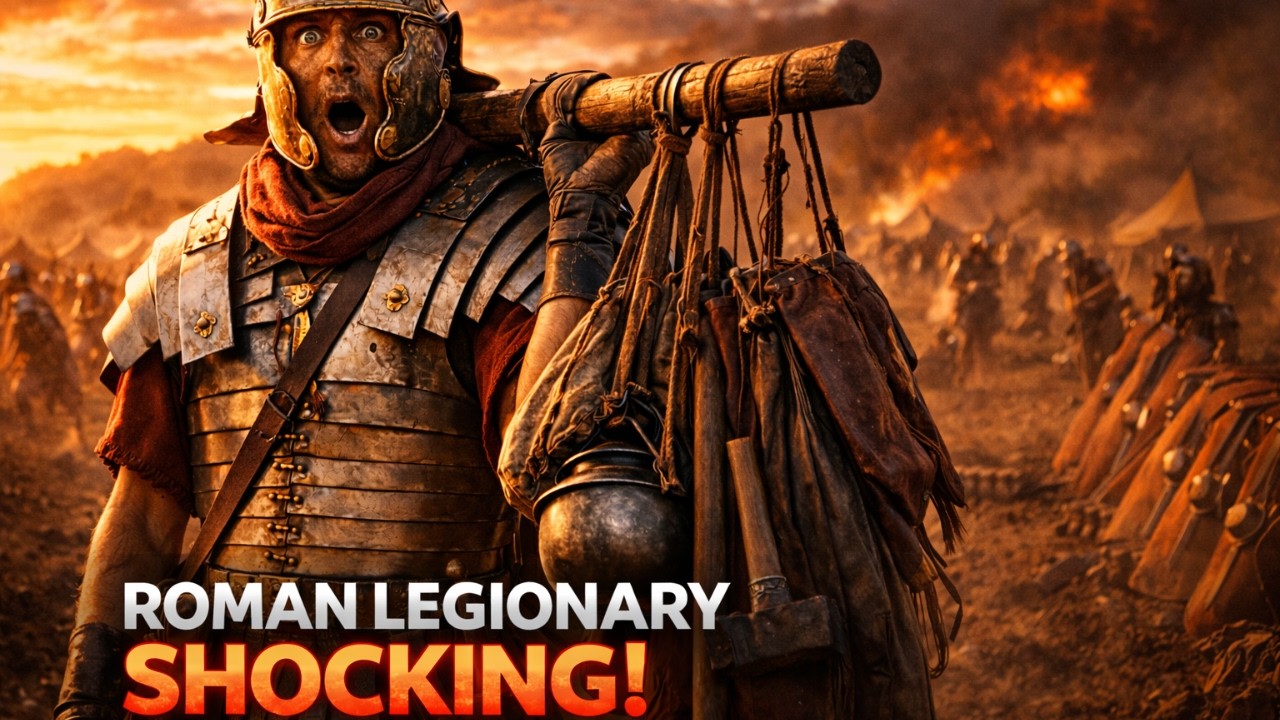 ¿Por qué los legionarios romanos llevaban este palo extraño?