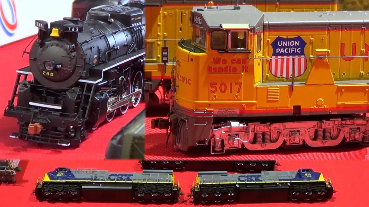 Scale Trains Product Samples on Display (Timonium - February 2026)