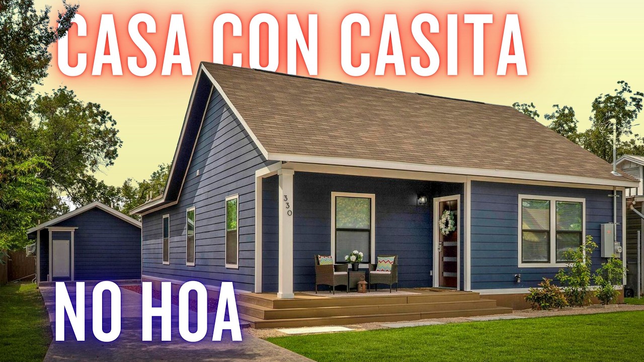 CASA CON CASITA INCLUIDA - SAN ANTONIO, TX - NO HOA! $345,000