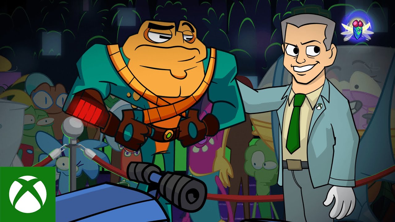 Battletoads - Official Launch Trailer- Major Nelson Interviews the Toads!