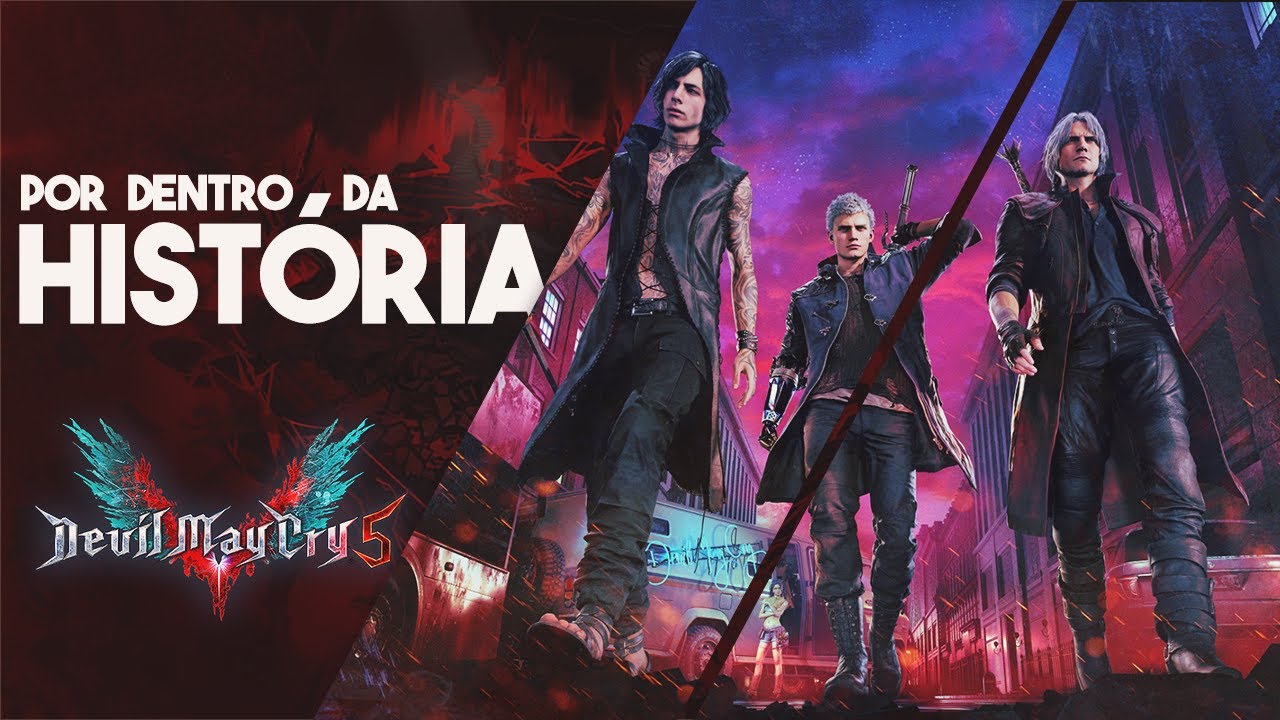 A HISTÓRIA DE DEVIL MAY CRY 5 (2019)