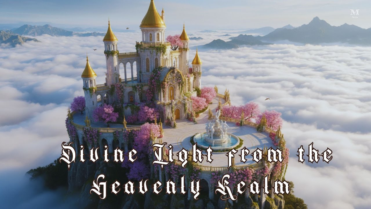 Angelic Fantasy Music for Sleep & Study | Ethereal Art & Divine Light from the Heavenly Realm