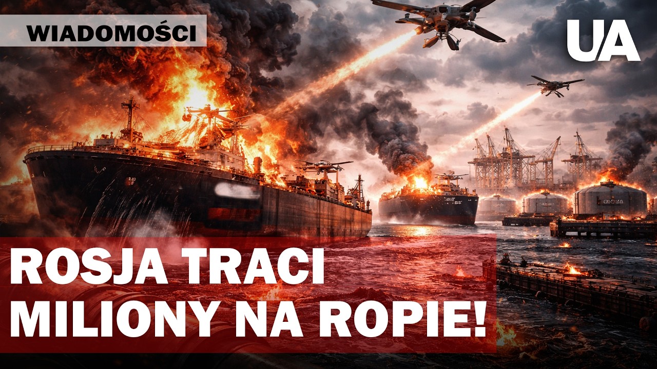 Moskwa zmuszona WSTRZYMAĆ eksport ropy przez kilka port&oacute;w &mdash; efekt działań UKRAIŃSKICH DRON&Oacute;W