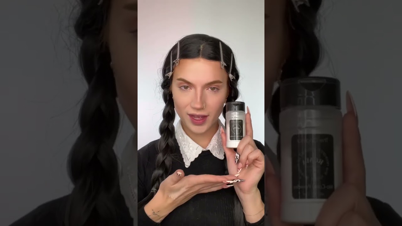 Wednesday Addams Makeup 