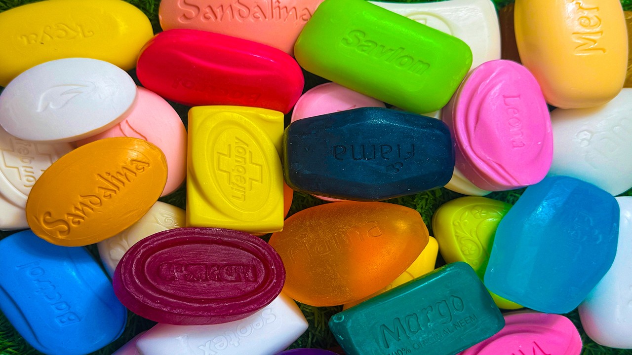 SOAP opening HAUL Unpacking soap  Распаковка мыла  Notalking  ASMR SOAP 22