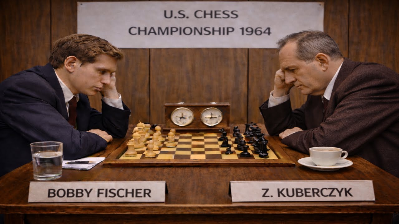 Bobby Fischer vs Z. Kuberczyk * Cleveland, USA 1964