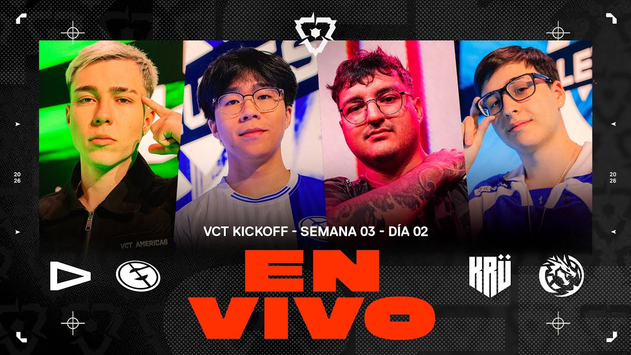 LOUD vs EG — VCT Americas Kickoff — Semana 3 Día 2