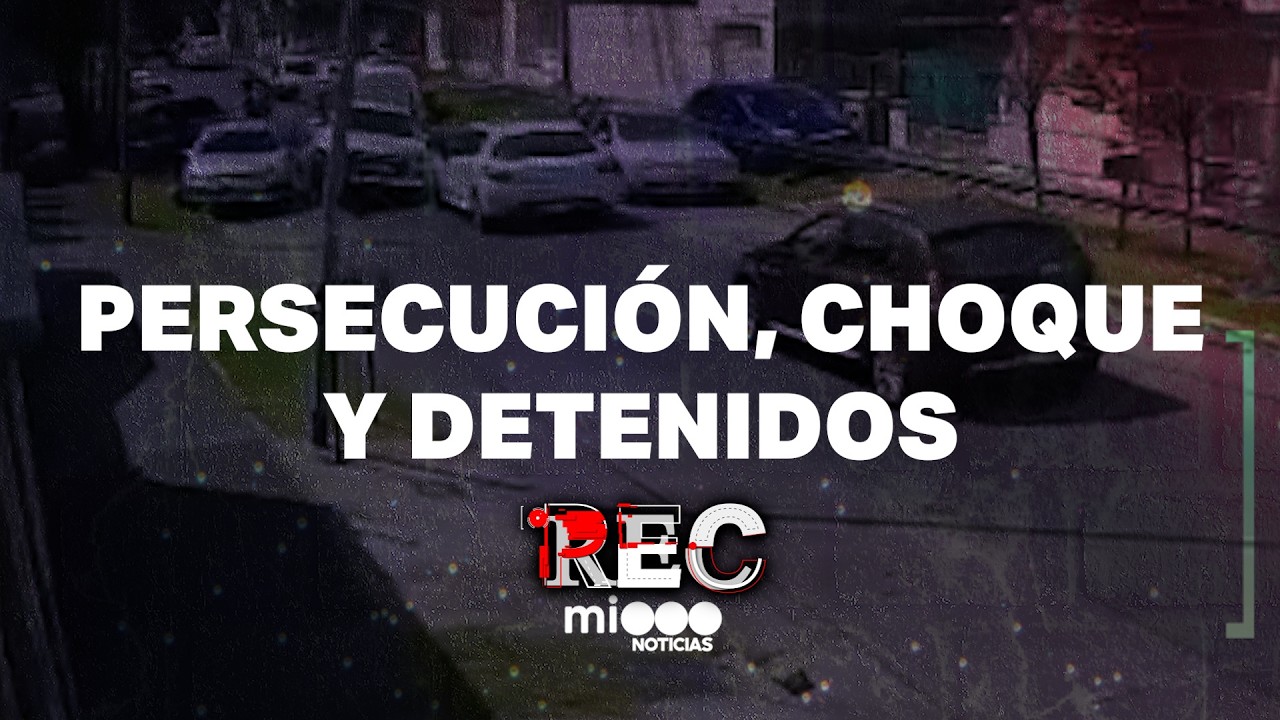 PERSECUCI&Oacute;N, CHOQUE Y DETENIDOS - SE DEFIENDE A TIROS - #REC