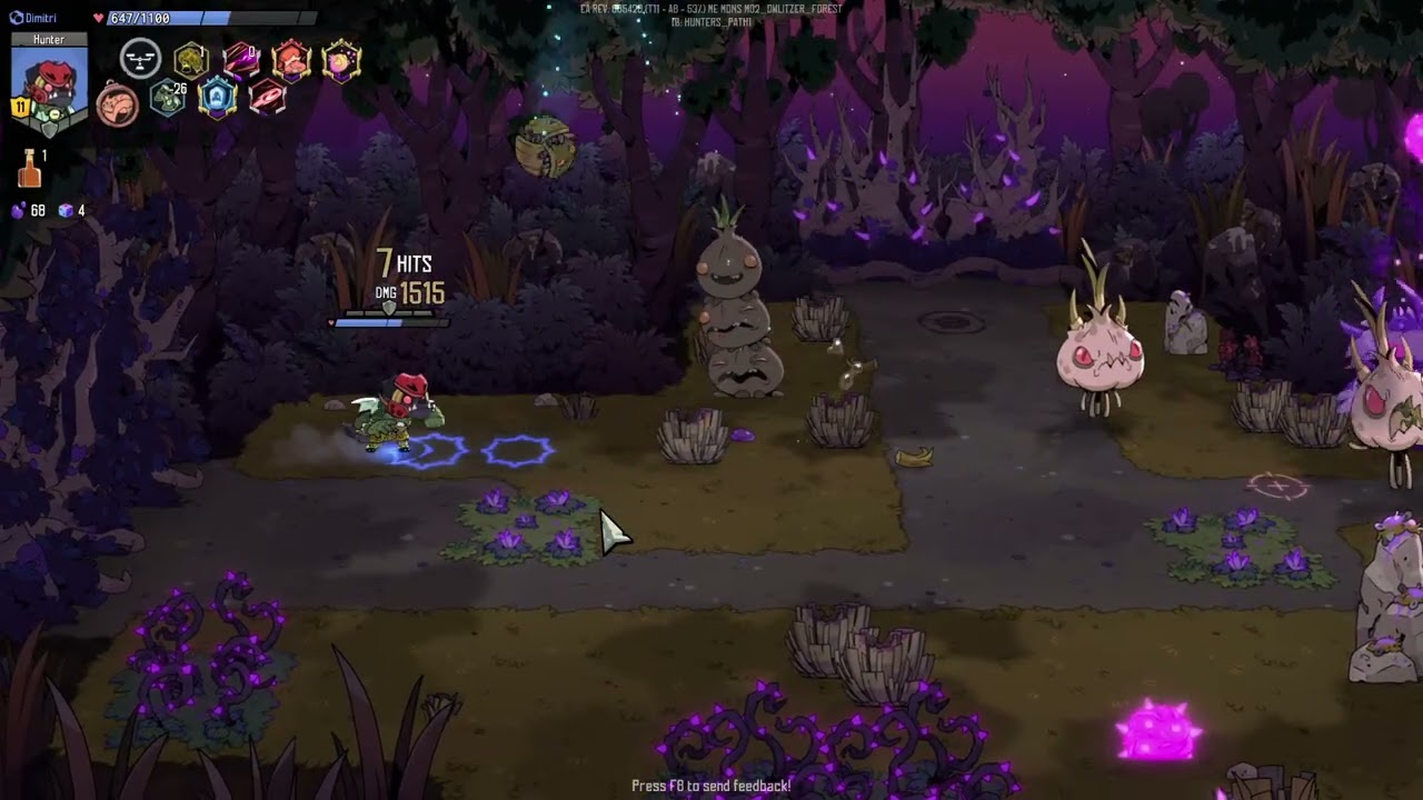 Rotwood - Owlitzer super frenzy 3 run (Hunter's Path update)