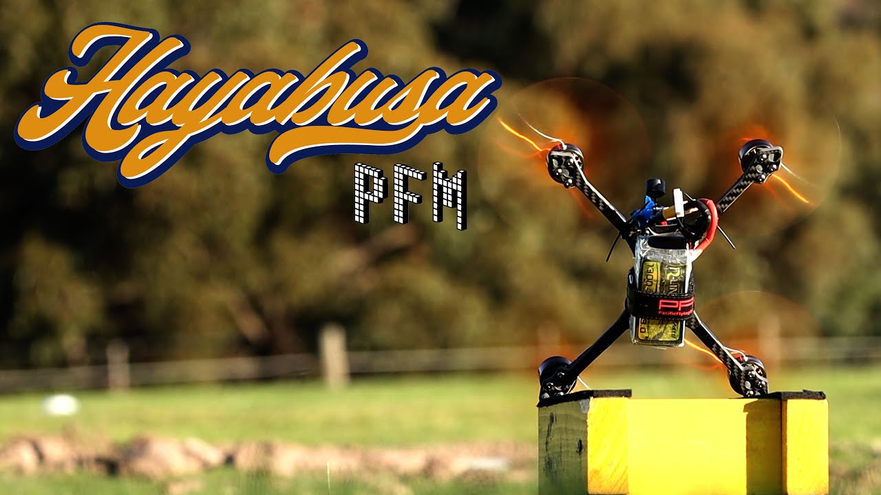 Japanese FPV Racing Drone Real World Racing - HAYABUSA PFM JDM