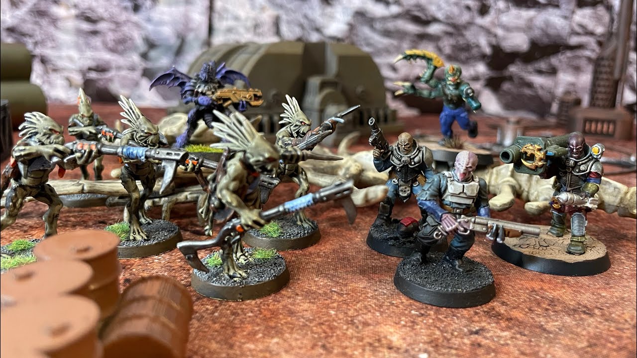 Grimdark Future Firefight - Soul-Snatcher Cults Vs Carnivore Scavengers (Battle Report) S2E15