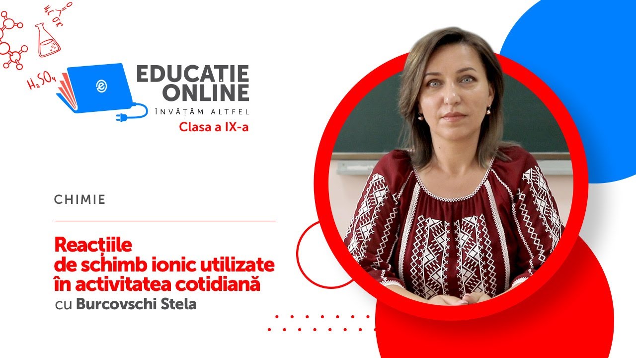 Chimie, Clasa a IX-a, Reacțiile de schimb ionic utilizate &icirc;n activitatea cotidiană