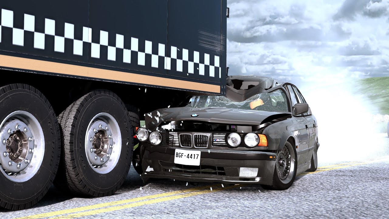 Reckless Driving and Dangerous Accidents #2 - BeamNG drive