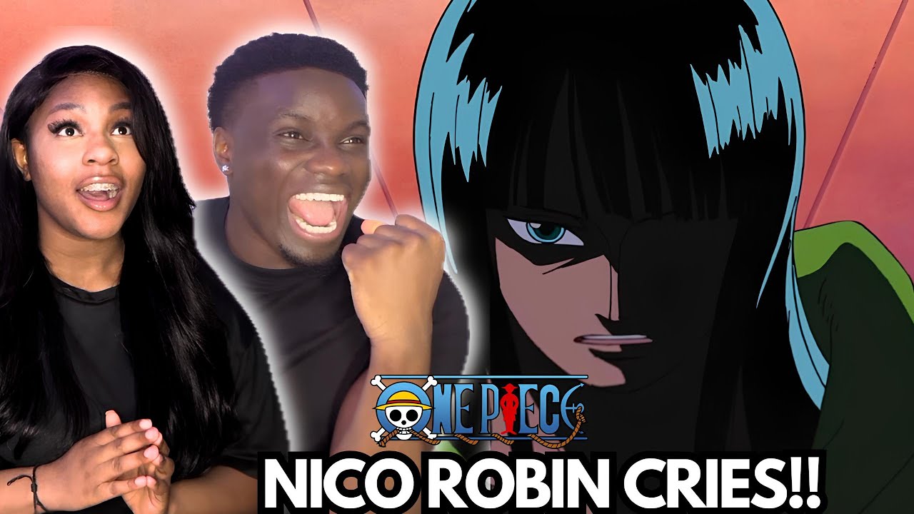 NICO ROBIN CRIES!!! SHE IS NOT EVIL!!! 😢 One Piece Episode 251-252 REACTION