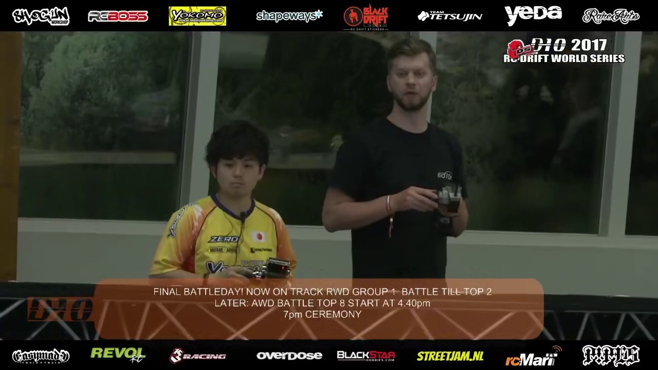 D1-10 World Champions RC Drift 2017 RWD TOP 32 to FInals