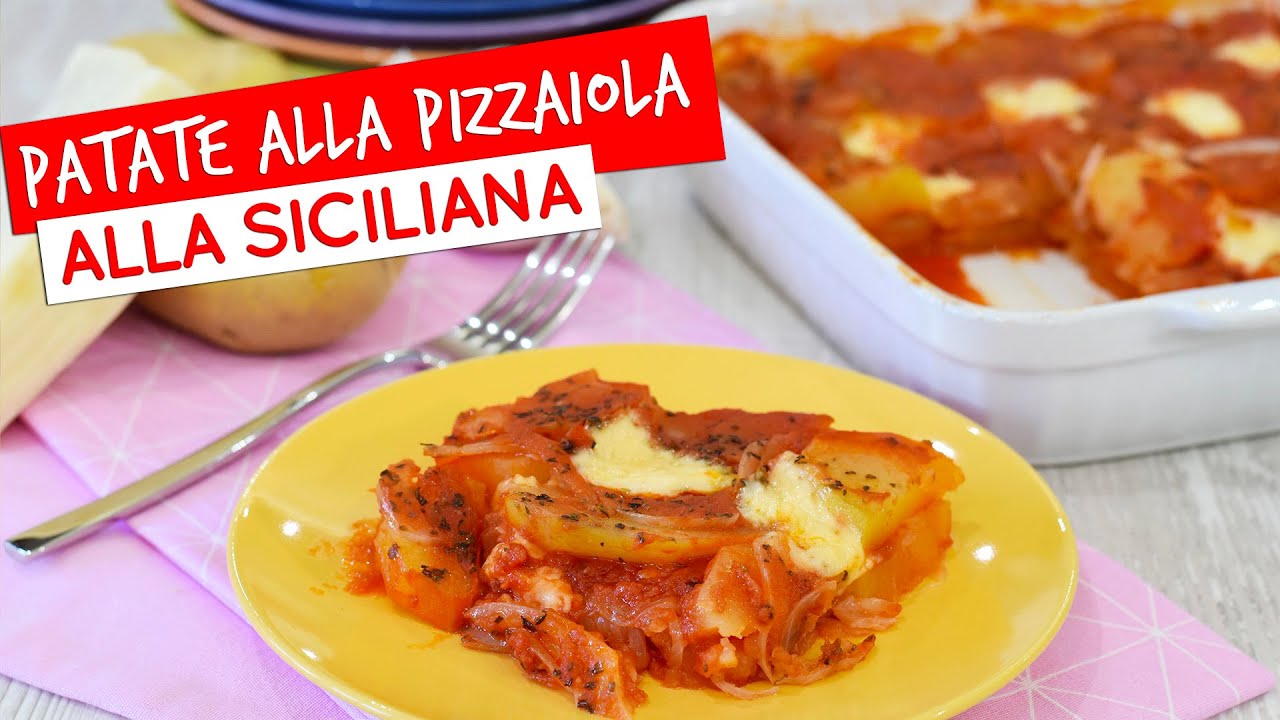 Patate alla pizzaiola alla siciliana: ricetta facile e veloce