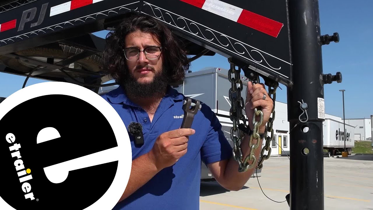 etrailer | Checking Out the Buyers Products Weld-On Safety Chain Retainer