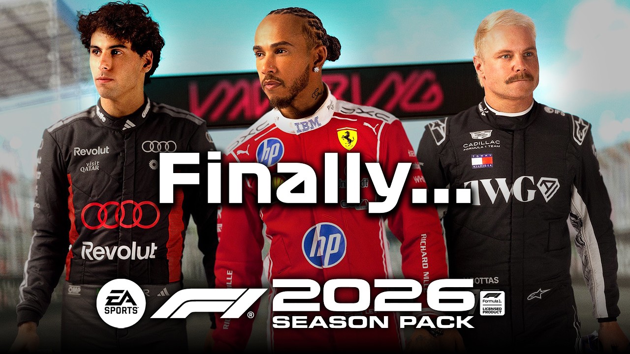 DLC для F1 26 наконец-то раскрыто...