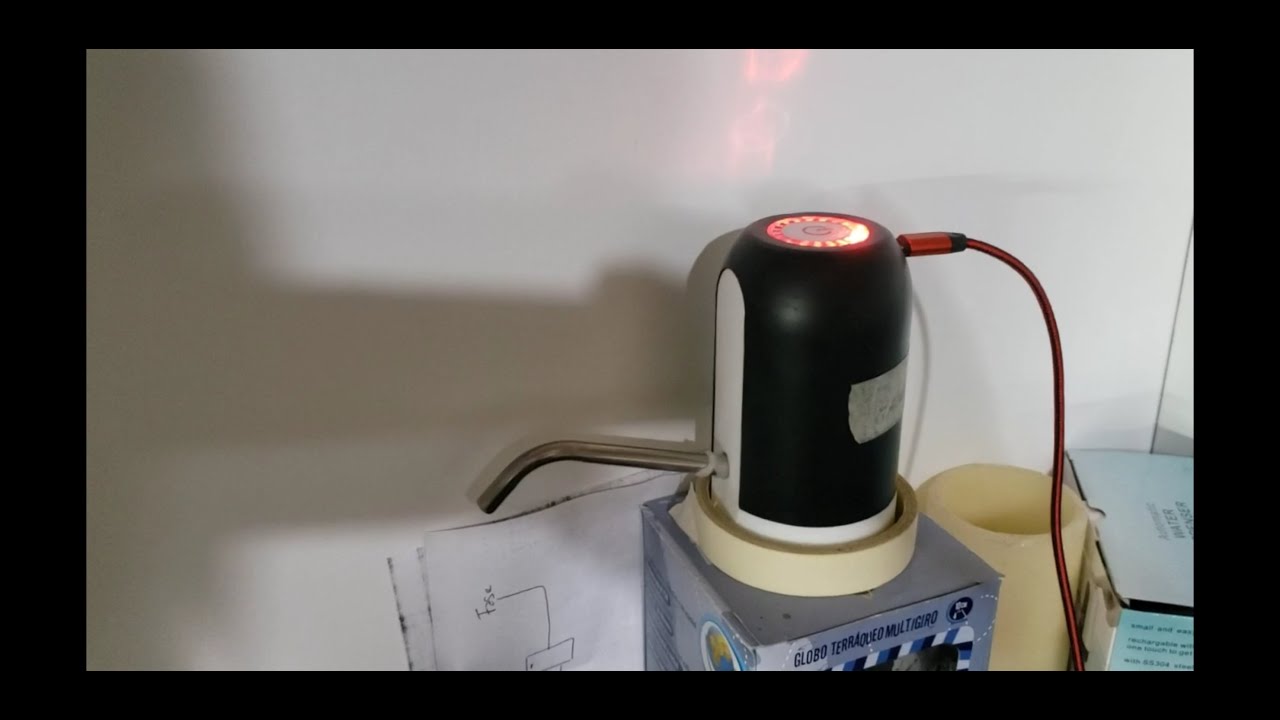 COMO ARREGLAR REPARAR BOMBA DISPENSER   PARA BIDON DE AGUA  GARRAFON
