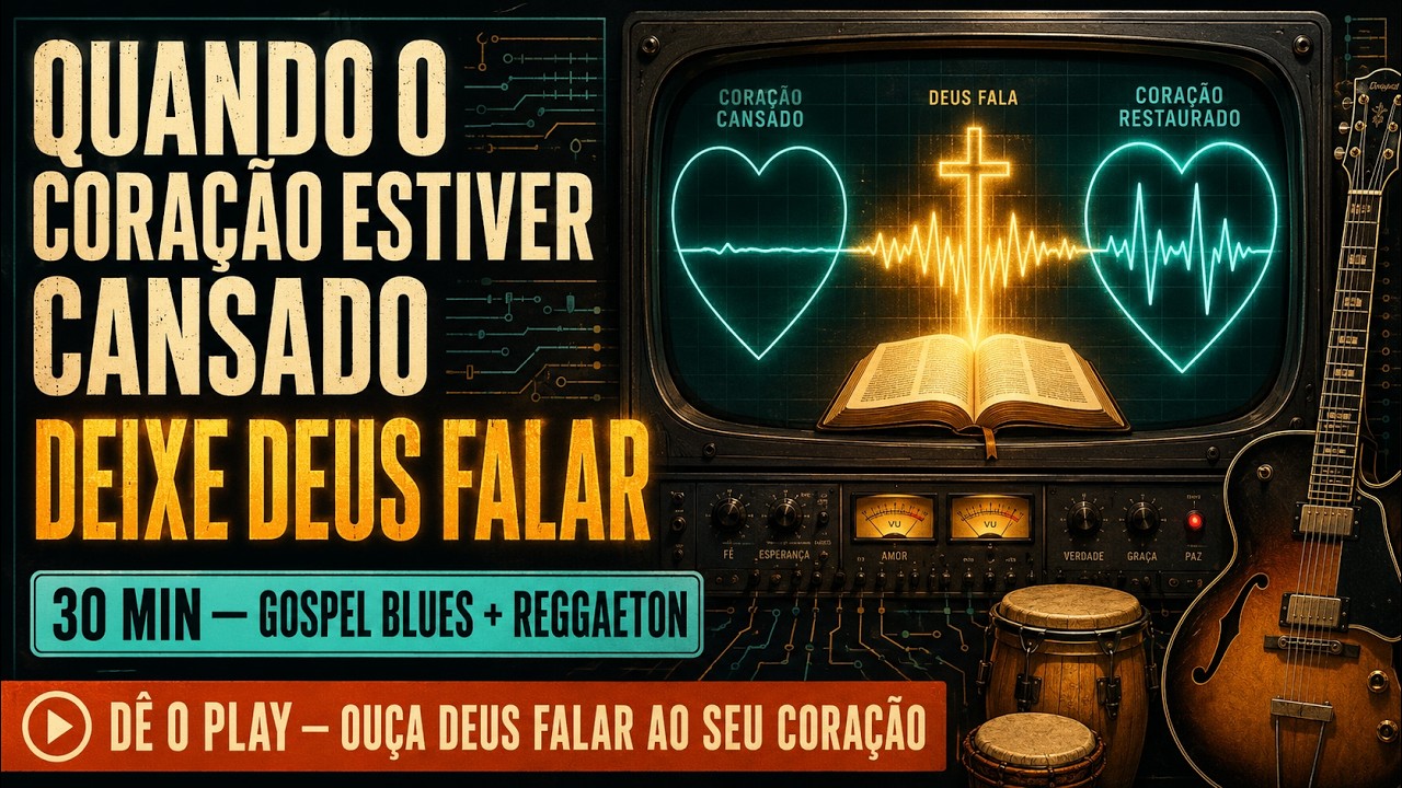 Gospel Blues + Reggaeton Cristão | Louvores Para Acalmar o Coração e Fortalecer a Fé