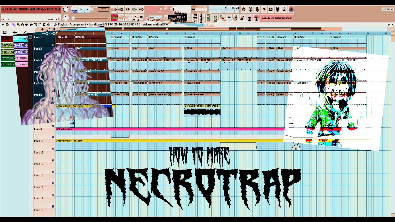 HOW TO MAKE NECROTRAP BEAT IN STYLE: HXLX, TSARUICIDE, FROSTTT, KILL EBOLA