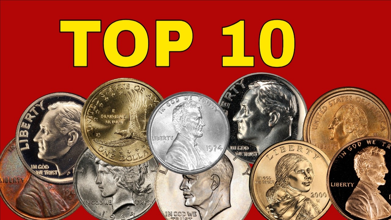 ТОП-10 СОВРЕМЕННЫХ МОНЕТ!