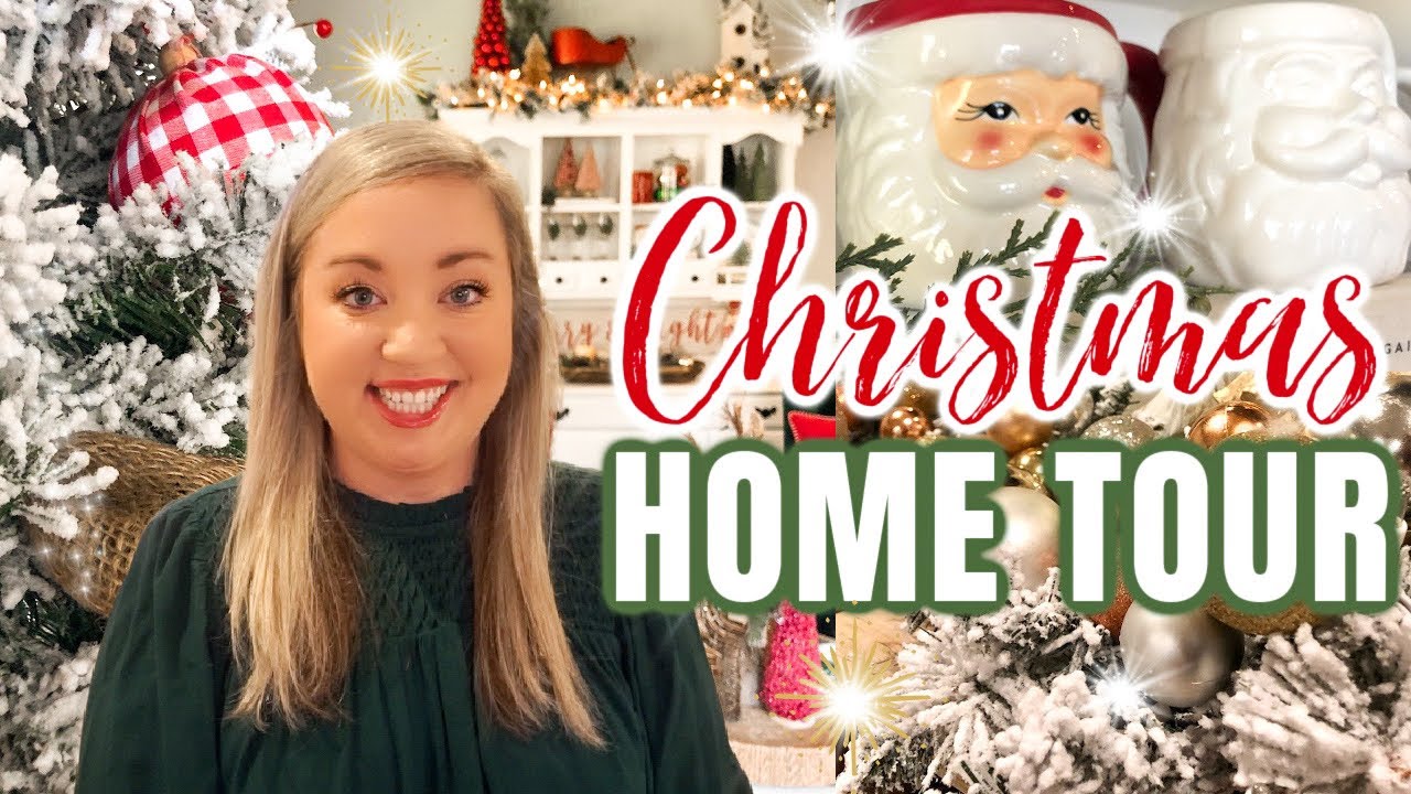 CHRISTMAS HOME TOUR 2020 | COZY FARMHOUSE CHRISTMAS DECOR | JESSICA O'DONOHUE