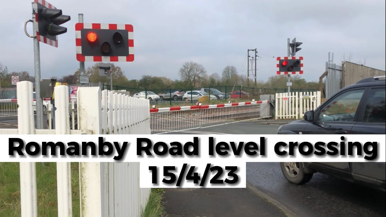 Romanby Road (Northallerton) level crossing (North Yorkshire) 15/4/23