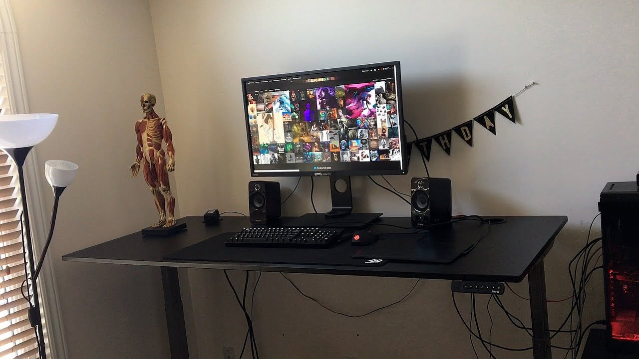 Choosing a JARVIS Standing Desk (Powdercoated Top & Alloy Frame)