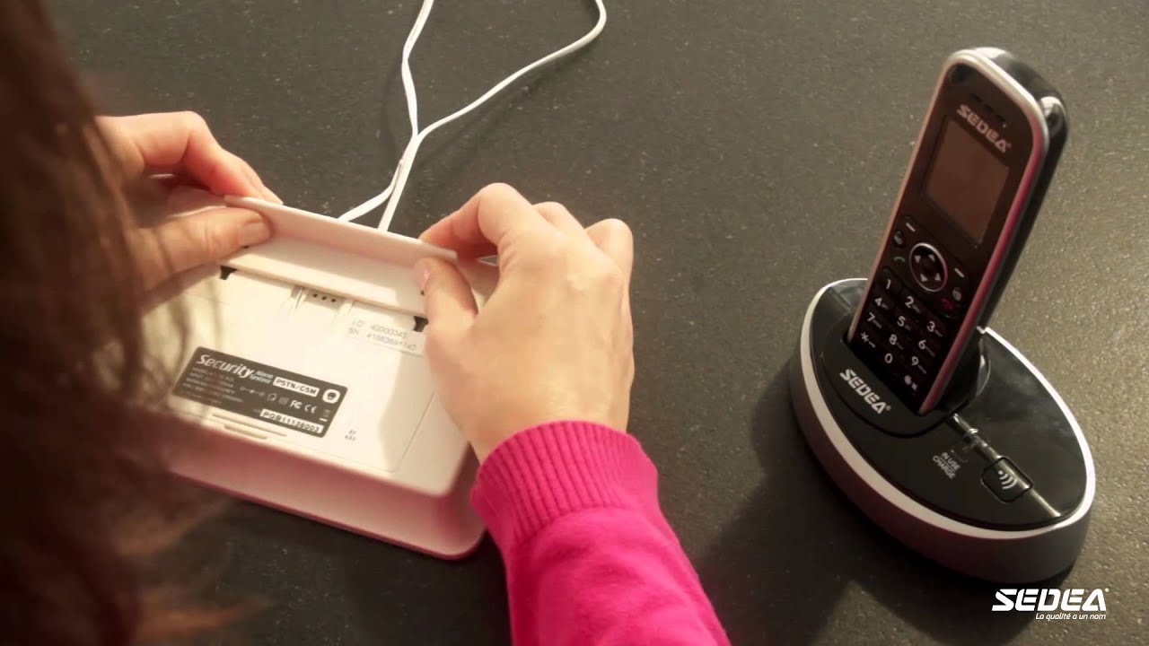 alarme RTC+GSM SEDEA NOTICE Elegante100