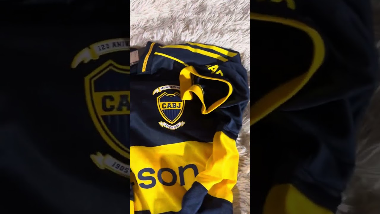 Unboxing camiseta de Boca replica jugador 2025