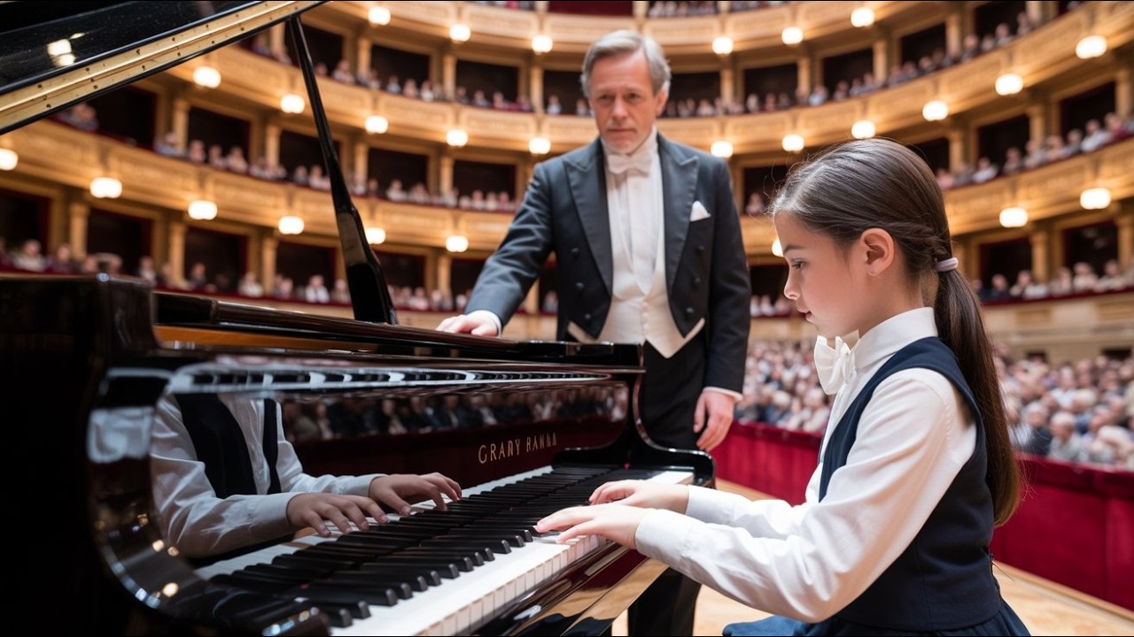 The Maestro Mocked the Maid’s Daughter — But Her First Tone Froze the Entire Hall… ✅