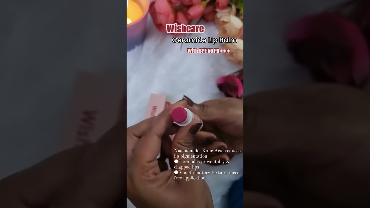 @mywishcare ceramide lip balm #viral #unboxing #SFP50 #lipbalm #lipcare