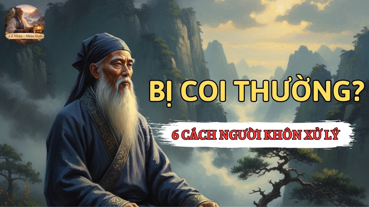 Cổ Nhân Dạy : 6 Cách Giữ Thể Diện Khi Bị Coi Thường | Bài Học Nhân Sinh Sâu Sắc