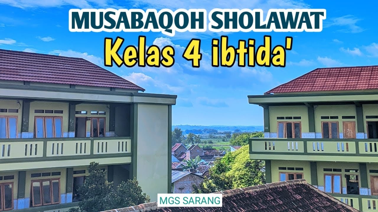 Lomba hadroh 1447 | kelas 4 ibtida’ #sarang #pondokpesantren #mgssarang