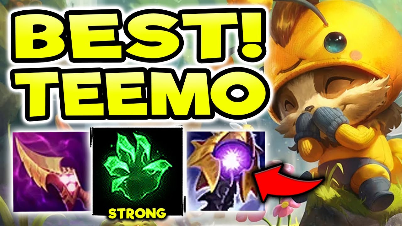 #1 BEST TEEMO WORLD USES THIS GAME BREAKING BUILD | S11 TEEMO TOP GAMEPLAY (Season 11 Teemo Guide)