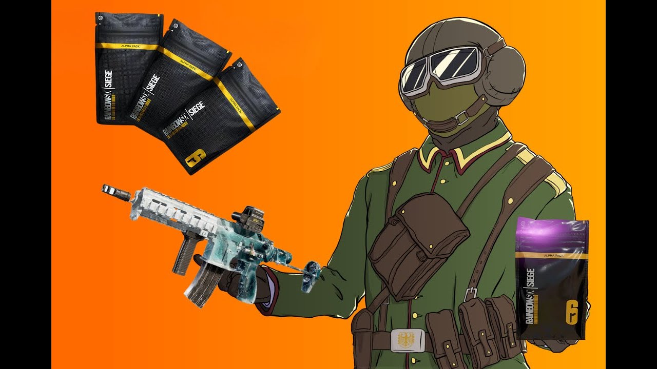 Opening R6 Alpha Packs IN REAL LIFE
