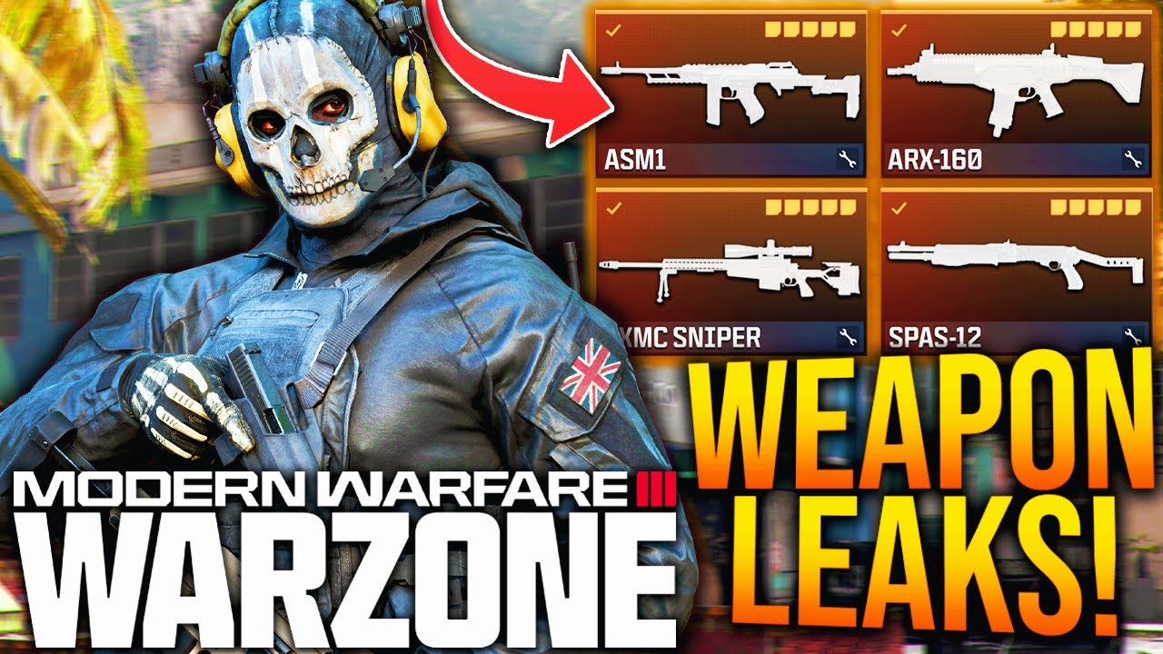 WARZONE: Huge New WEAPON UPDATE LEAKS! New Sniper, Classic Guns, & More Revealed! (MW3 New Weapons)