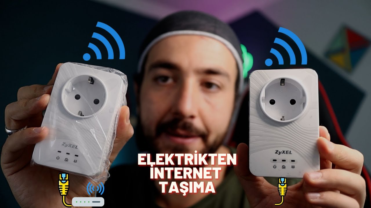 EN UCUZ İNTERNET &Ccedil;&Ouml;Z&Uuml;M&Uuml; ELEKTİRİK HATTI &Uuml;ZERİNDEN İNTERNET TAŞIMA Zxyel-PLA4211 #EvTeknoloji2
