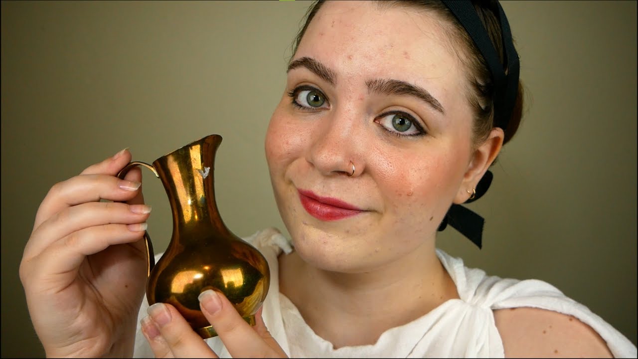 Ancient Greek Deep Tissue Massage with Dry Brushing & Oil Massage 🏺 ASMR Soft Spoken Historical RP