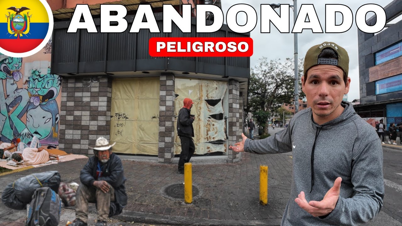 LA FOCH: De zona ROSA de Quito a zona ROJA |  La zona turística abandonada de Quito 🇪🇨 - Geleocos