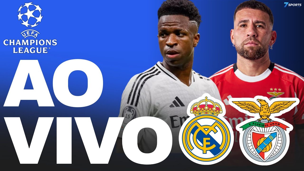 REAL MADRID x BENFICA AO VIVO | EN VIVO | LIVE | COM IMAGEM | CHAMPIONS LEAGUE 2026
