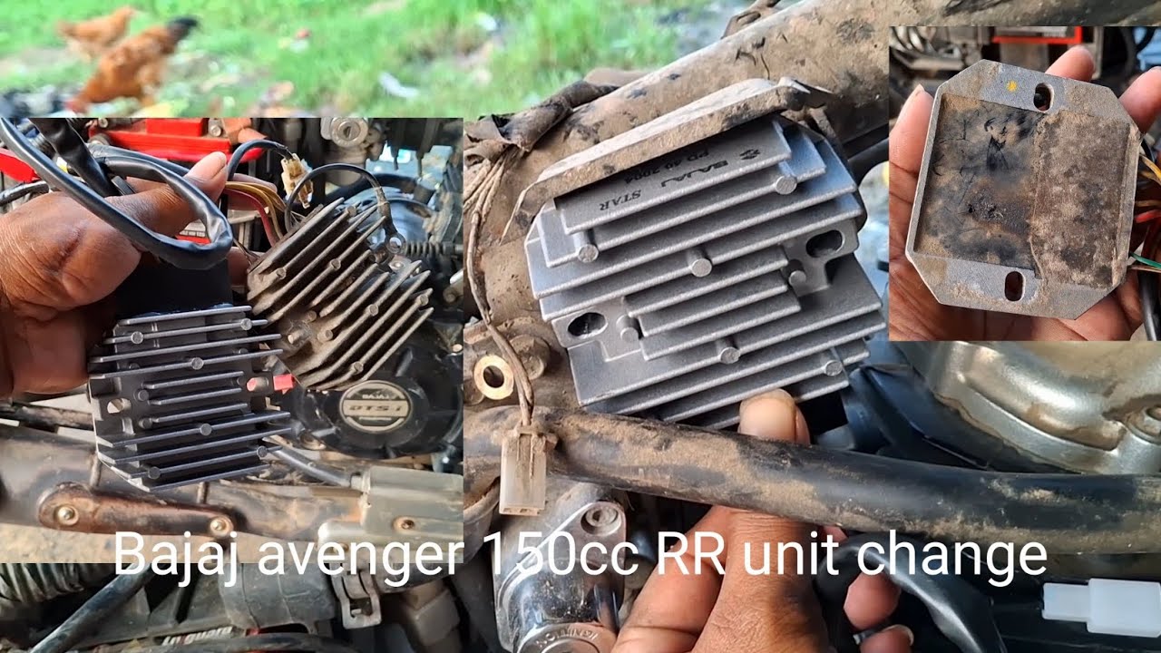 Bajaj avenger battery charging problem, Bajaj avenger 150cc RR unit change 
